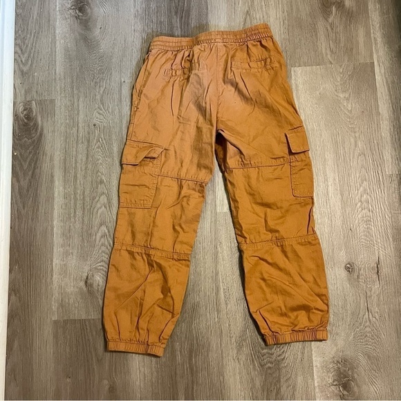 Kid's Gap Mustard Yellow Cargo Style Jogger Pants - Picture 7 of 7